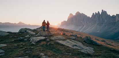 Sunset in the mountains