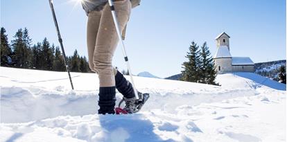 Snowshoe hiking